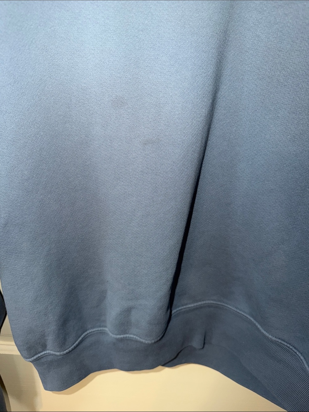 SET Active Womens Crewneck Sweatshirt in Slate Blue - Picture 4 of 6